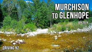 Driving New Zealand Murchison to Glenhope 4K scenic drive [upl. by Nwatna]