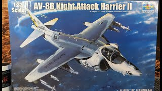 Mals Projects 1 AV8B Harrier II from Trumpeter 132 [upl. by Nitnelav421]