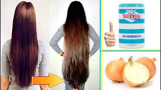 💣💥👀Tratamiento BOMBA con cebolla para estimular la raíz y folículos pilosos de tu cabello [upl. by Odnesor]