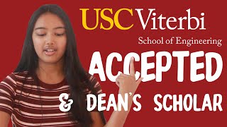 reading my usc viterbi engineering essays ✰ accepted amp deans scholar [upl. by Tdnarb]