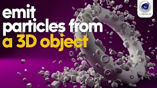 Cinema 4D Emitting Particles from Objects – StepbyStep Guide [upl. by Waldron728]