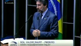 Valdir Raupp comenta desoneração da cesta básica [upl. by Obeded]