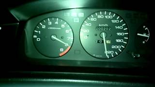 Honda Civic eg6 vti DB  top speed 16 stock motor [upl. by Zacharia149]