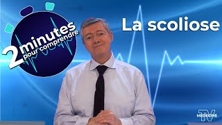 La scoliose  2 minutes pour comprendre [upl. by Gnohc]