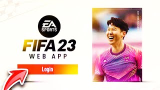 FIFA 23 WEB APP Get The FUT 23 Web App Early Access Ultimate Team [upl. by Hevak]