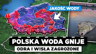 Polskie rzeki UMIERAJĄ  Odra i Wisła NAPRAWDĘ ZAGROŻONE [upl. by Silloc]