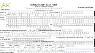 how to fill out a reimbursement claim form amp what are the required documents stepbystep [upl. by Vyner]