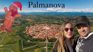 Itálie 2024 Palmanova pevnost do tvaru hvězdy [upl. by Gideon]