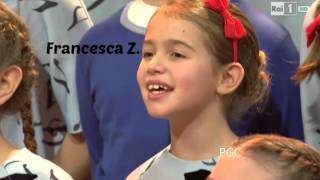 Piccolo Coro dellAntoniano  I nomi dei bambini 20142015 [upl. by Resay]