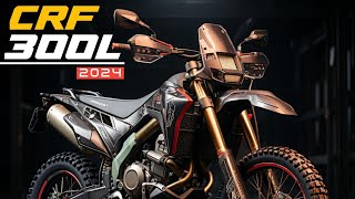 2024 Honda CRF300L A Revolutionary Ride Experience Awaits [upl. by Madanhoj]