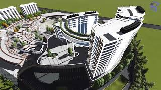 Mixed Use Development Noida reimaging urban lifestyle Achitectural Thesis [upl. by Denny]