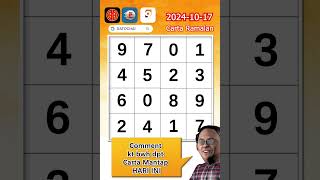 Carta Ramalan 4D Prediction Gd Lotto 101724  Dato Chai ramalan4d gdlotto4dchart 9lotto4D [upl. by Theron754]