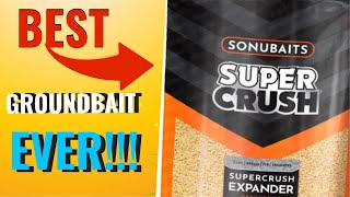 Sonubaits Super Crush Expander Groundbait Is This The Best Stuff Ever [upl. by Cristen]