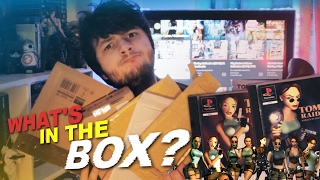 Lara Croft Tomb Raider Stuff  Whats in the Box  An Unboxing [upl. by Remmos]