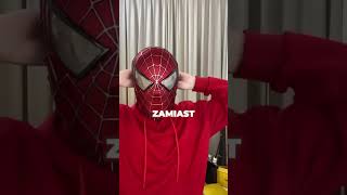 Maska którą musisz mieć 🤩 cosplay mask spiderman [upl. by Uaerraj215]