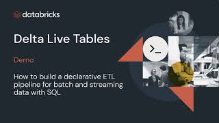 Delta Live Tables Demo Modern software engineering for ETL processing [upl. by Maleeny]