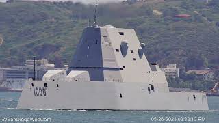 USS Zumwalt DDG1000 [upl. by Eyr766]