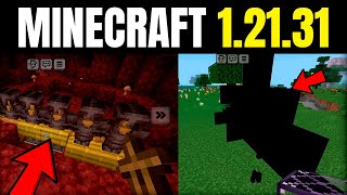 ✅ NUEVAS CAMBIOS en MINECRAFT BEDROCK 12131 🙂 [upl. by Lerim]