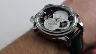 Omega DeVille Rattrapante Luxury Watch Review [upl. by Airrej167]