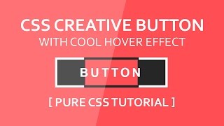 CSS CREATIVE BUTTON WITH COOL HOVER EFFECT  Css3 Hover Effect  Plz SUBSCRIBE Us For Daily Videos [upl. by Enneirda592]