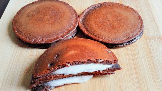 How to Make Biscuit Dora Cake  Classic Dorayaki Recipe [upl. by Helm]