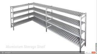 Aluminum Shelf Installation [upl. by Eibob]