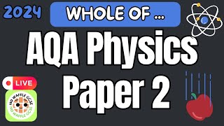 Going through 100 Exam Questions AQA Physics 7PM [upl. by Yevi]