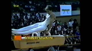 1988 USSR Gymnastics Gala in ESP Valeri Liukin URS PH [upl. by Wolfram]