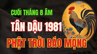 Tử vi tuổi Tân Dậu 1981 Đến cuối tháng 8 âm Được phật trời báo mộng đổi đời giàu sang nhất vùng [upl. by Salisbury]