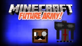 Minecraft Mod Showcase  Future Army Robots 132 [upl. by Hogg]