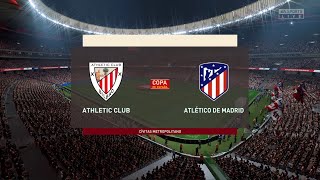 Athletic Bilbao vs Atletico Madrid  Copa del Rey 23  FIFA 23 Xbox [upl. by Htnnek]