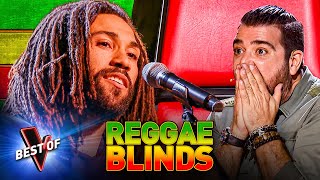 The Very Best REGGAE Blind Auditions on The Voice [upl. by Ecallaw215]