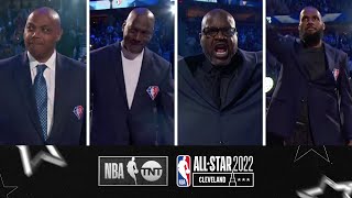 The NBA 75th Anniversary Ceremony at AllStar Was Legendary  NBA on TNT [upl. by Buote]