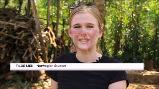 Norwegian students learn domestic work in Uganda [upl. by Arevle]