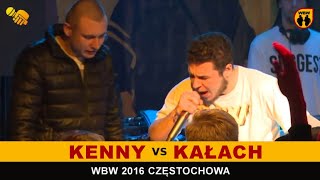 Kenny 🆚 Kałach 🎤 WBW 2016 Częstochowa 18 Freestyle Battle [upl. by Htiffirg]