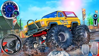 Offroad Monster Truck Driving  Jeep Derby Mud and Rocks Driver Simulator  Android GamePlay 3 [upl. by Eimrej684]