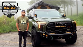 WILD 2022 Toyota Tundra Build  OCN RIGS [upl. by Horwitz907]