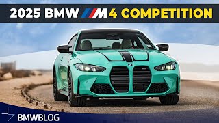 2025 BMW M4 Competition  Review [upl. by Lennahs369]