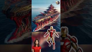 Battleship combined with Super hero Part 2 marvel superhero DC shorts NMKHero [upl. by Akienahs809]