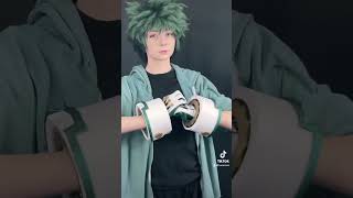 MHA TikTok Deku cosplay anime My Hero Academia [upl. by Brenn321]