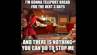 soldier is gonna teleport bread for the next 3 days and there is nothing you can do to stop him [upl. by Eedya977]