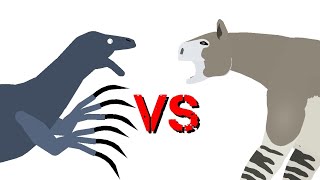 therizinosaurus vs Chalicotherium animation [upl. by Lamaaj562]