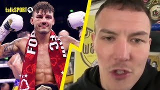 I BOXED WOODS HEAD OFF 👀 Josh Warrington RESPONDS to Leigh Woods comments on rematch [upl. by Enerual]