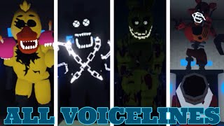 Five Nights TD All Voicelines [upl. by Hendren]