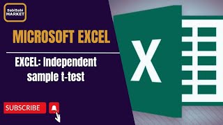 How to Perform an Independent Sample tTest in Excel [upl. by Leia401]