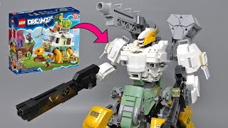 Upgrading LEGO Dreamzzz Van To Armored Core Style 4 Legs ⇔ Tank [upl. by Eselehs387]