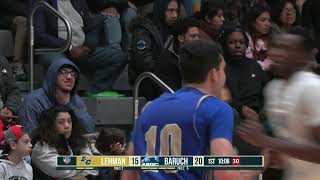 2024 CUNYAC Mens Basketball Championship No 1 Baruch vs No 3 Lehman Highlights [upl. by Inaniel992]