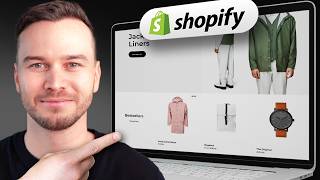 Shopify Website Design Tutorial 2024  Step by Step [upl. by Abbey]