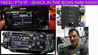 YAESU FTX1F  SHACK IN THE BOX HAM RADIO [upl. by Tingley]