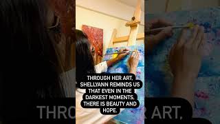 Watch how a blind artist creates masterpieces that will leave you in awe inspiration nevergiveup [upl. by Hanfurd]